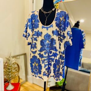 Target x Neiman Marcus Tracey Reese Sequin Top